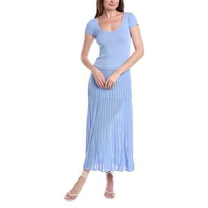 Solid & Striped Womens  The Bridget Maxi Dress, Blue